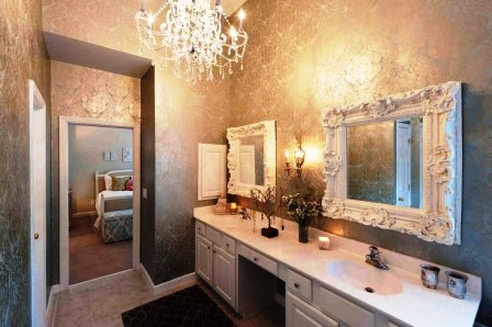 Обои для ванной комнаты виниловые фото